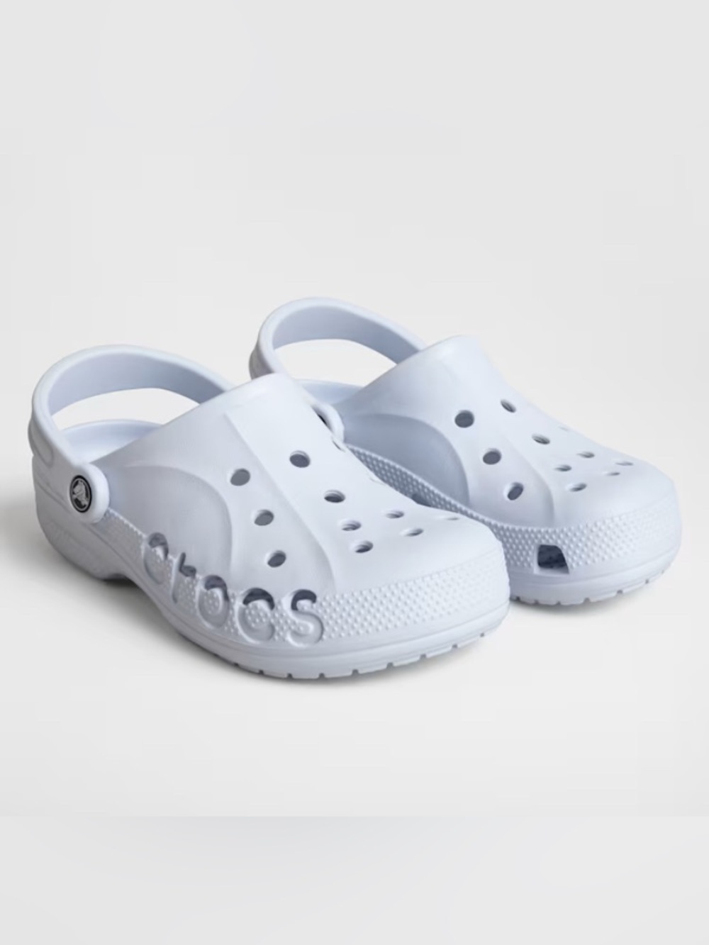 Crocs Baya Clog Classic Logo Cut Out Mineral Blue Woman's Size 8